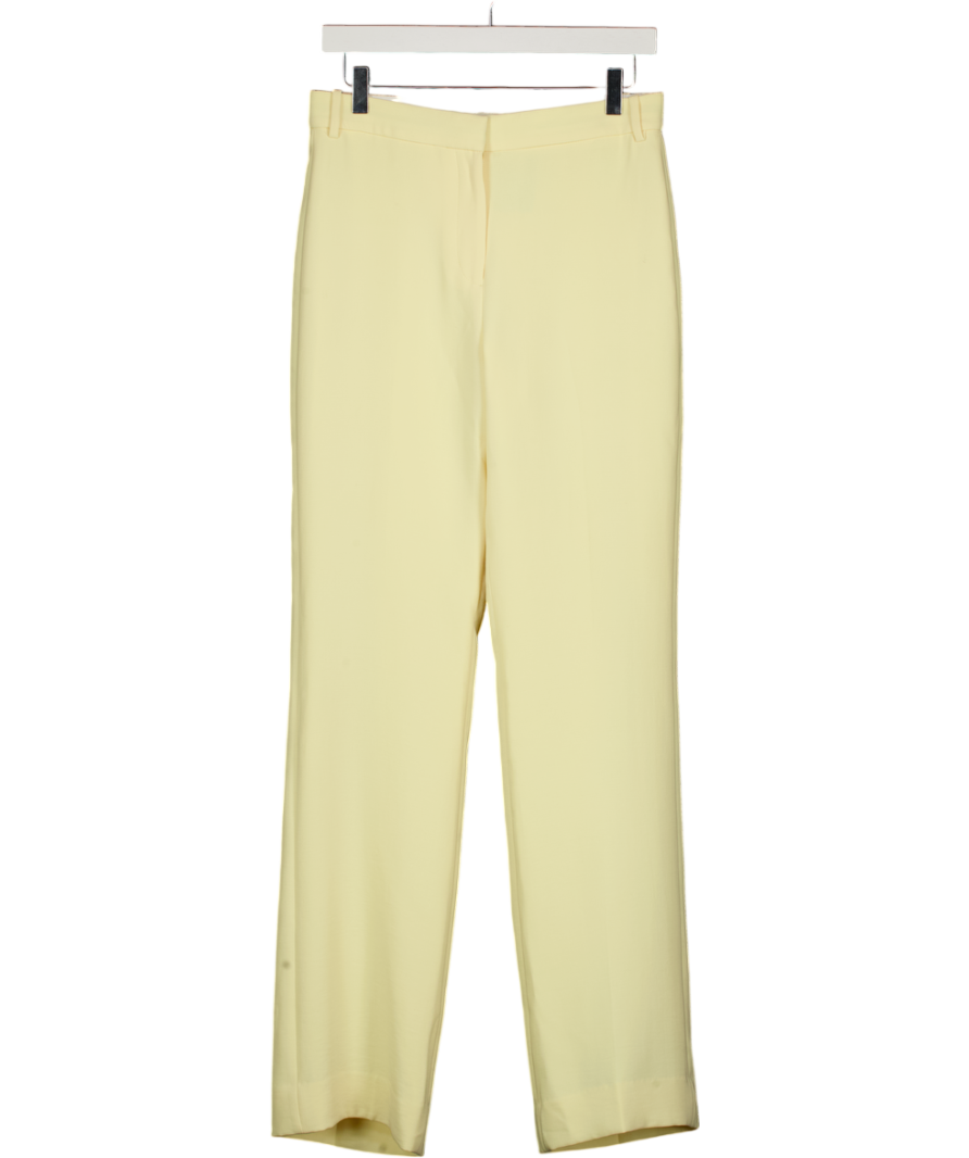 JIGSAW Soft Pastel Yellow Mason Tailored Trouser UK 8