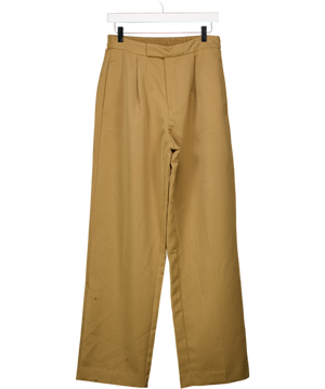 ASOS Beige Wide Leg Trousers UK XS
