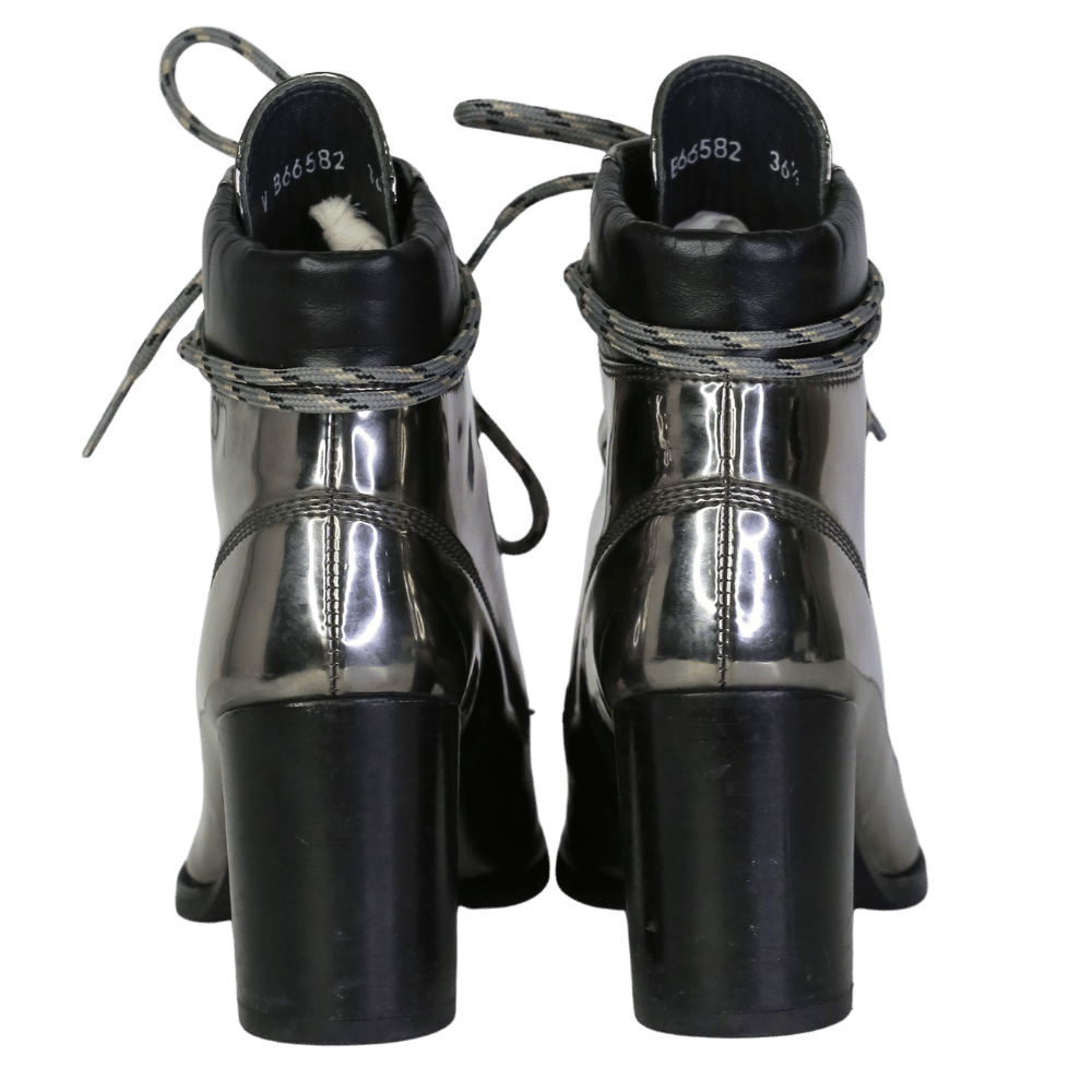 Stuart Weitzman Metallic The Gigi Boot UK 3.5 EU 36.5 👠