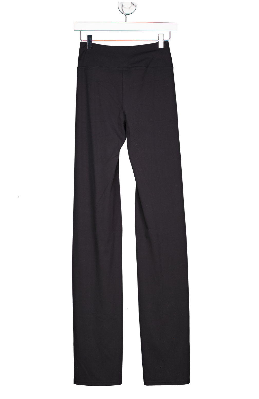 gymshark Black Crossover Regular Flared Leggings UK M