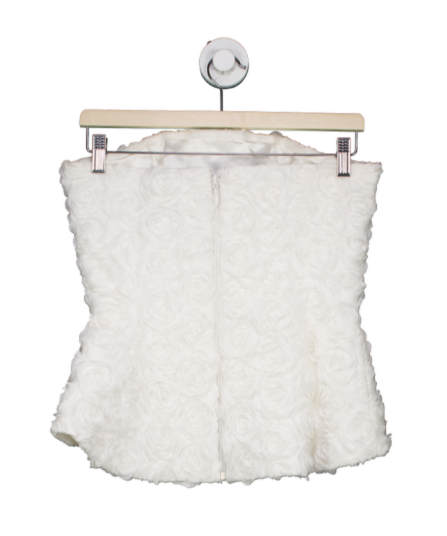 Nadine Merabi Phoebe White Top UK 10