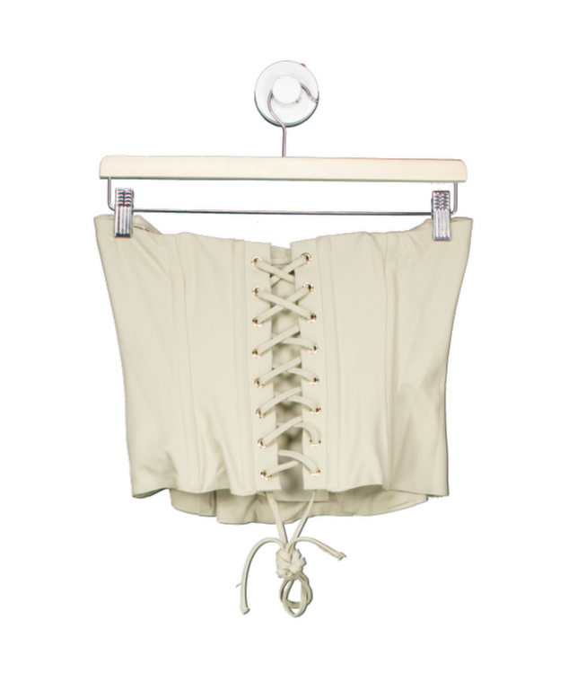 lounge Green Bandeau Corset Top UK 8