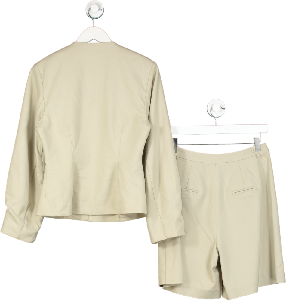 lounge Green Structured Jacket And Tailored Short Set UK 10