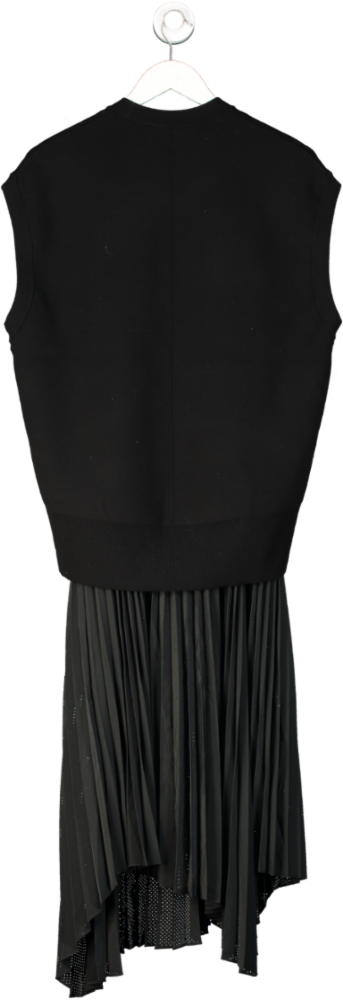 All Saints Black Leia Harley Dress UK S