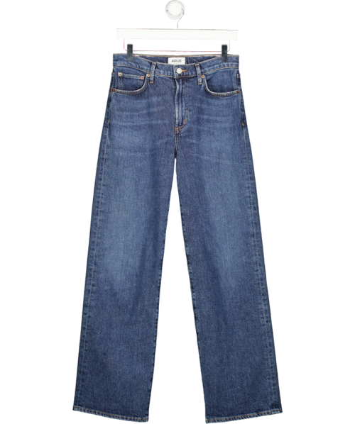AGOLDE Blue Harper High Rise Straight Leg Jean W25