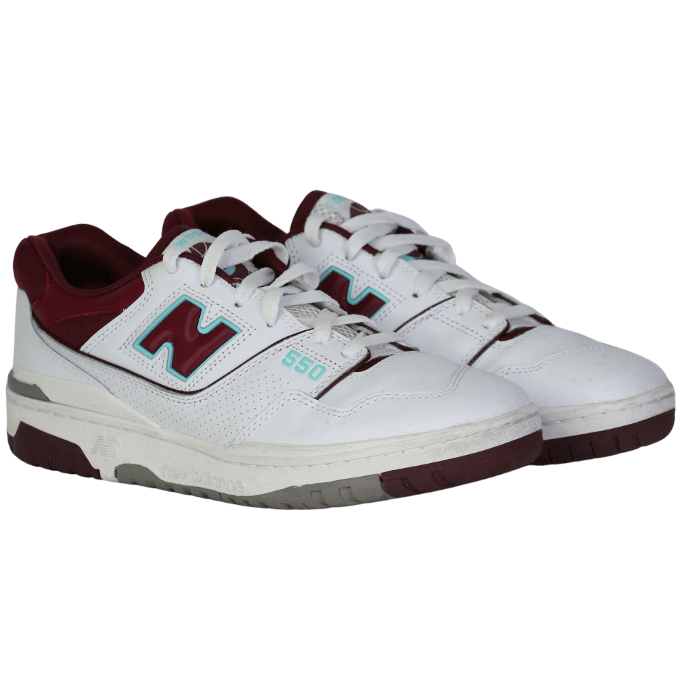 New Balance White '550' Sneakers UK 9.5 EU 43.5 👞
