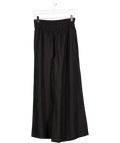 BY ANTHROPOLOGIE Black 100% Linen Wide Leg Trousers UK XXS