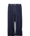 Mint Velvet Tailored Wide Leg Jeans, Blue Navy UK 18