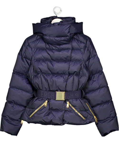 GOLDBERGH Navy Blue Belted Bea Ski Jacket UK 6