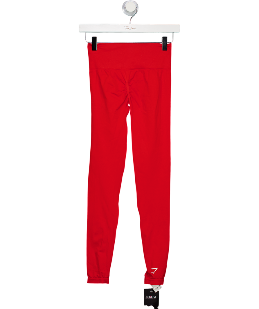 gymshark Red Vital Soft Leggings UK XS