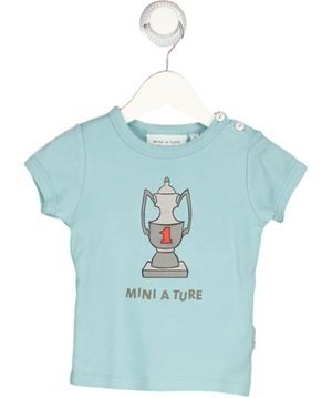 Mini a ture Blue Trophy T-shirt 12-18 Months