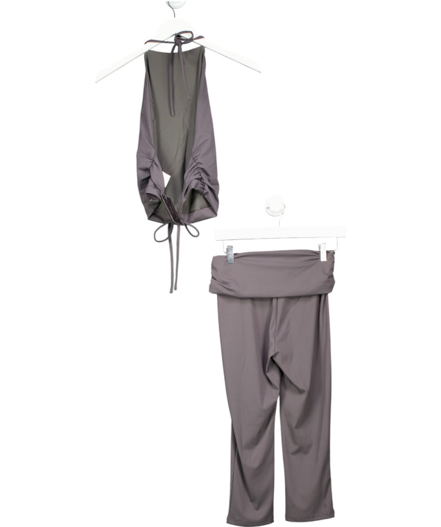 gymshark Blue Cosy Luxe Sweatshirt And Jogger UK M