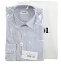 Moschino Blue Striped Cotton Shirt UK S