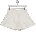 NOUGHTS & KISSES Layla White Tailored Shorts UK S