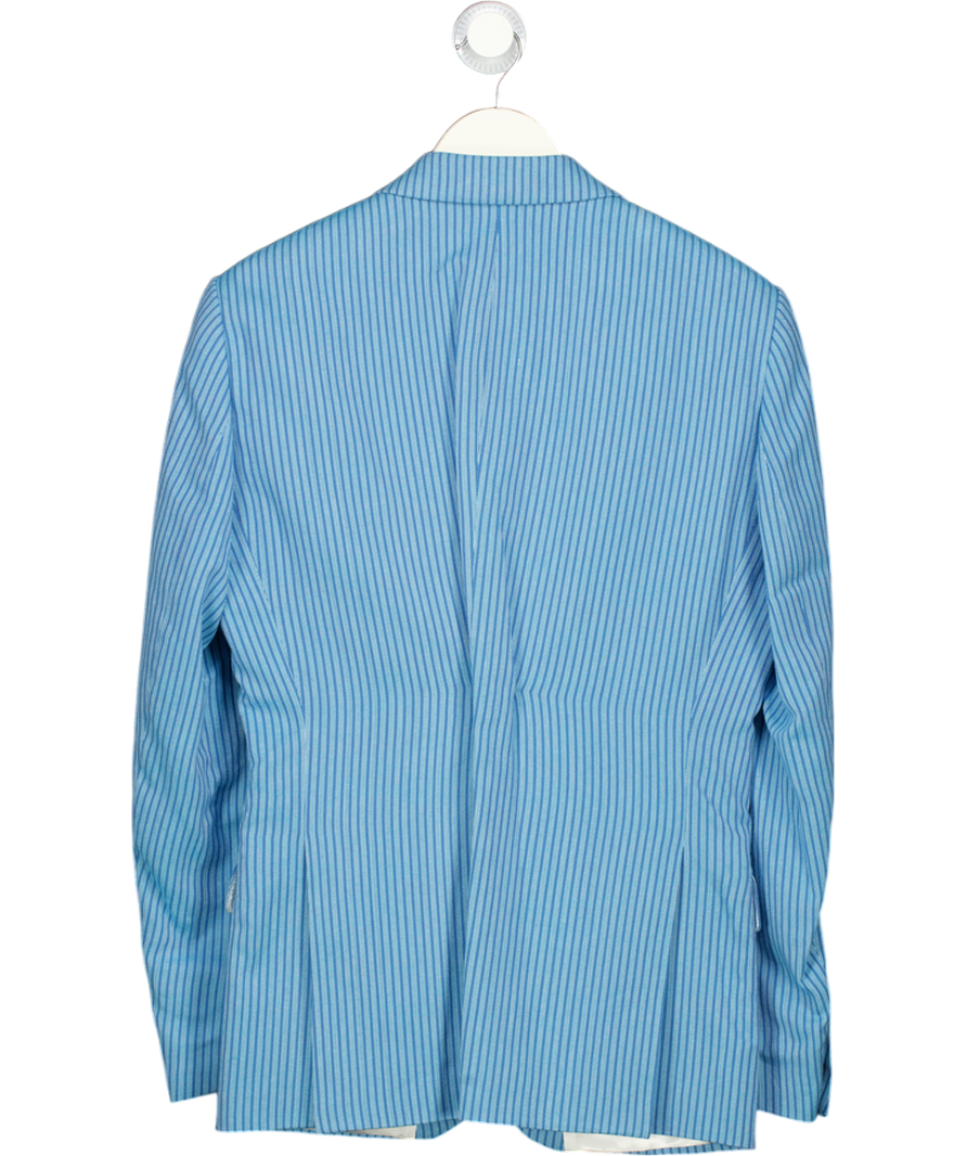 Koy Clothing Blue Tailored Striped Blazer UK 38" CHEST