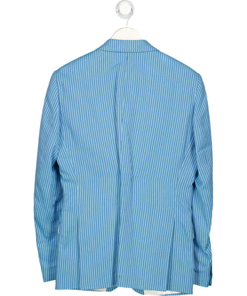 Koy Clothing Blue Tailored Striped Blazer UK 38" CHEST