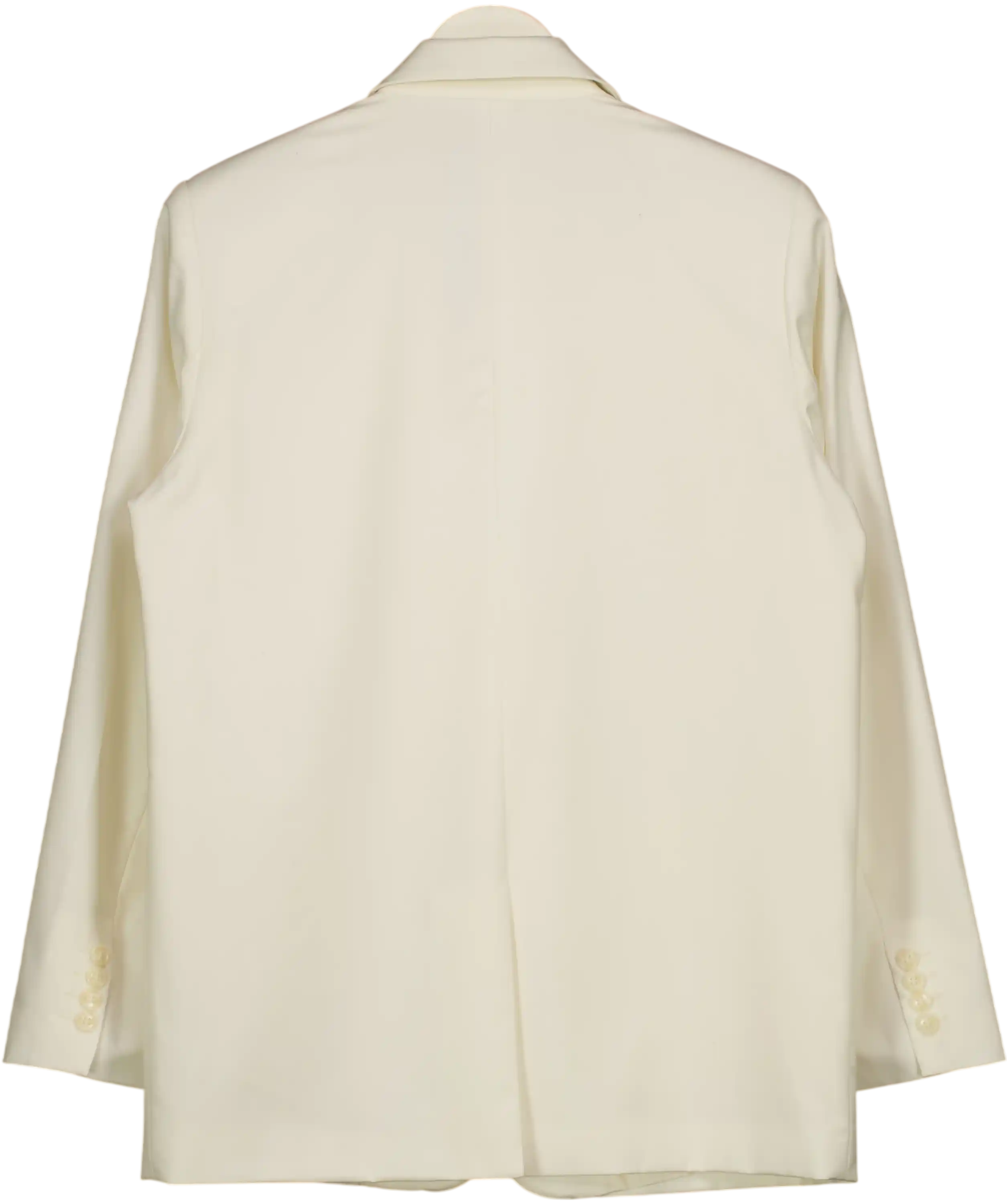 NA-KD Cream Oversized Fit Tailored Blaze UK 8