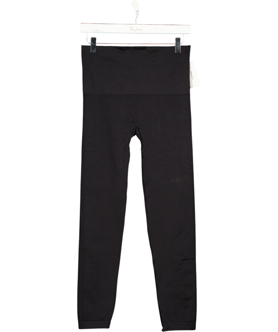 SPANX Black Spanx Look At Me Now Seamless Shaping Leggings UK XL