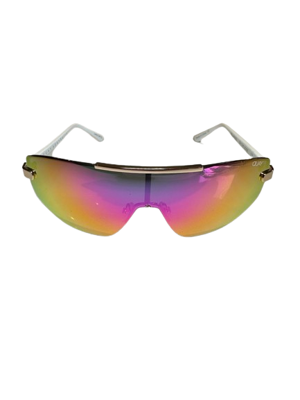 QUAY Multicoloured On The Edge Polarized Sunglasses One Size