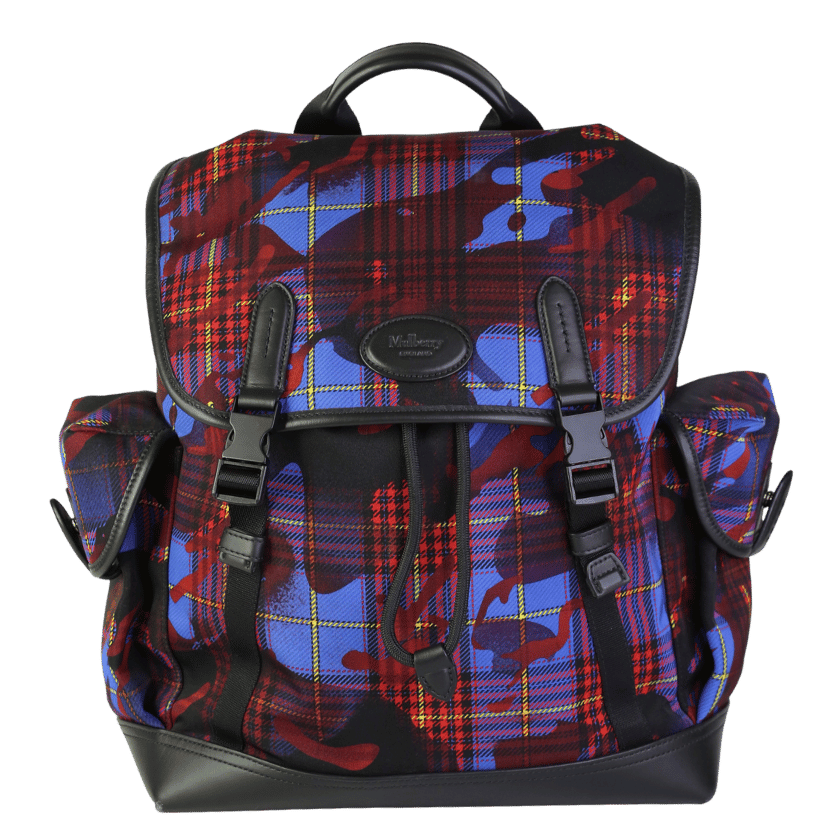Mulberry Multicoloured Heritage Camo Backpack One Size