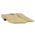 Alias Mae Pony Hair Heeled Mulesin Buttermilk Cream UK 6 EU 39 👠