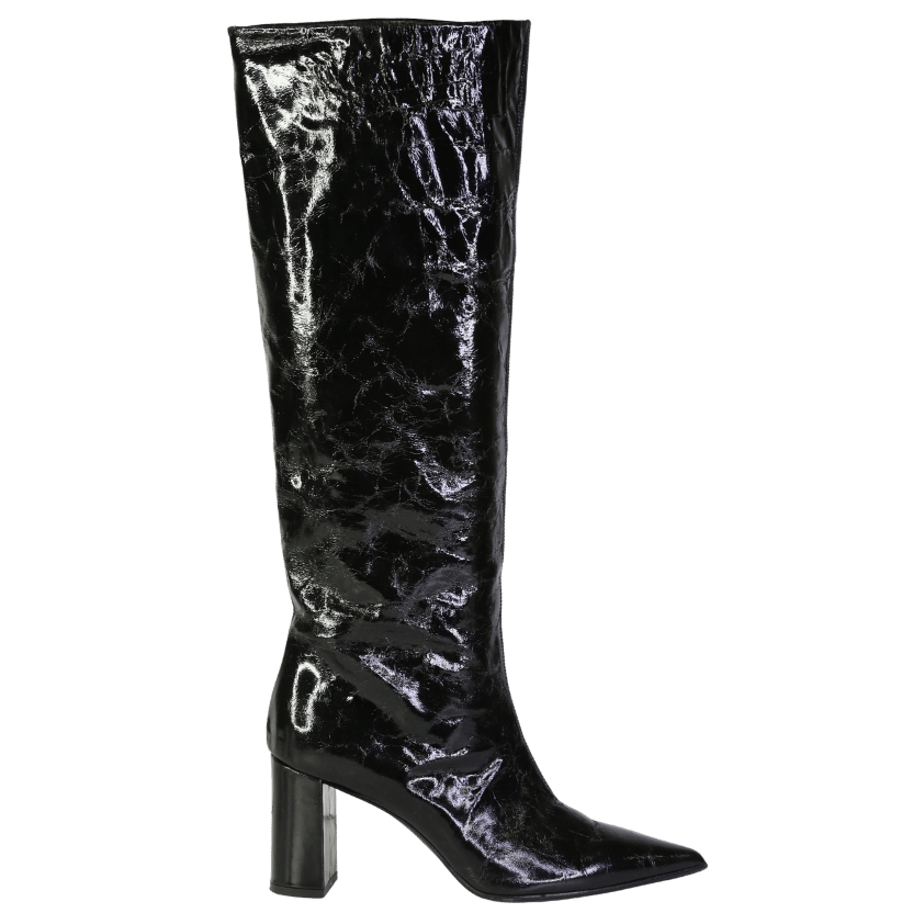Dorothee Schumacher Black Shine Knee High Boot UK 5 EU 38 👠