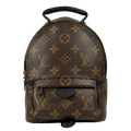 LOUIS VUITTON Brown Lv Monogram Palm Springs Mini Backpack