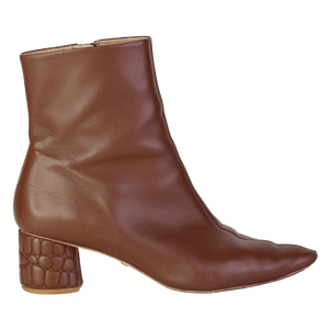 Atana Croc Heel Boot 55 Saddle Brown UK 8 EU 41