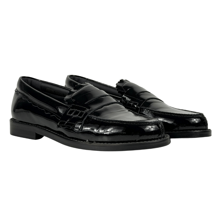 GOLDEN GOOSE Classic Black Patent Loafers UK 3 EU 36 👠