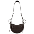 POLENE Numéro Dix Edition Smooth Brown Leather Crossbody Bag e