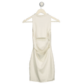 ZARA White Cut Out Mini Dress UK S