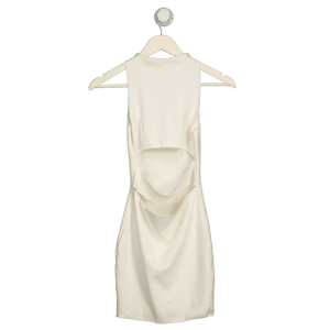 ZARA White Cut Out Mini Dress UK S