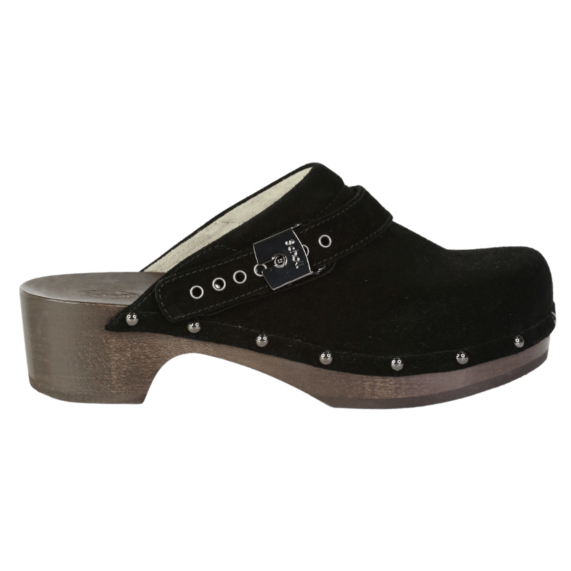 scholl Black Clogs Pescura Robin N/f UK 5 EU 38 👠