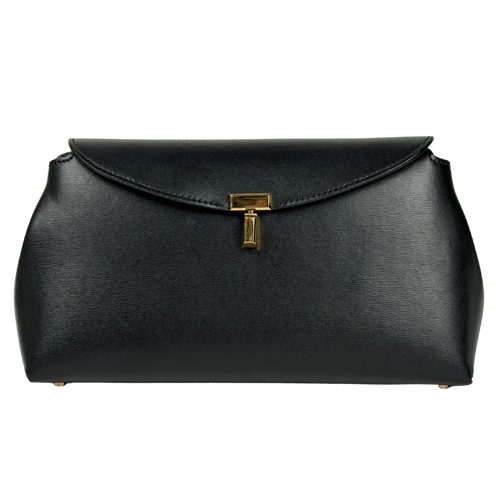 Totême Black T-lock Top Handle Bag One Size