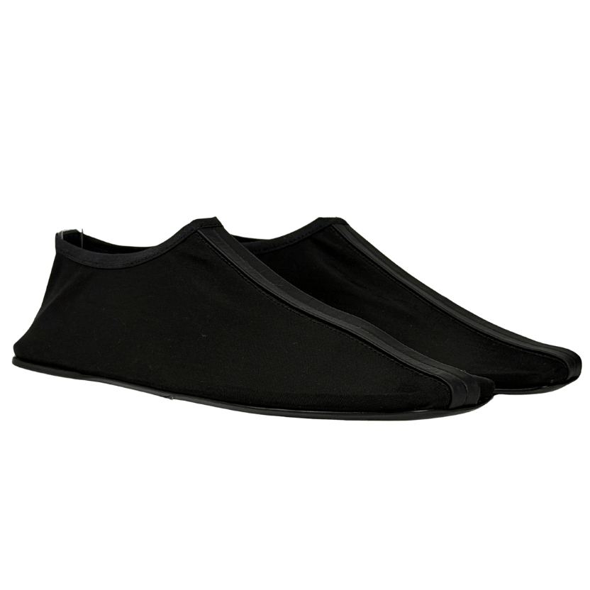 CHRISTOPHER ESBER Black Mesh Ballet Flats UK 6 EU 39 👠