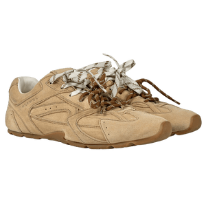 NOKWOL Beige Atlas Low Top Trainers UK 6 EU 39