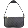 Anine Bing Bianca Monogram Logo Shoulder Bag In Black One Size