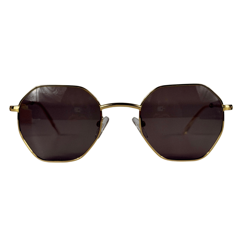 MELLER Gold Polarised Anti-scratch Sunglasses In Case/box