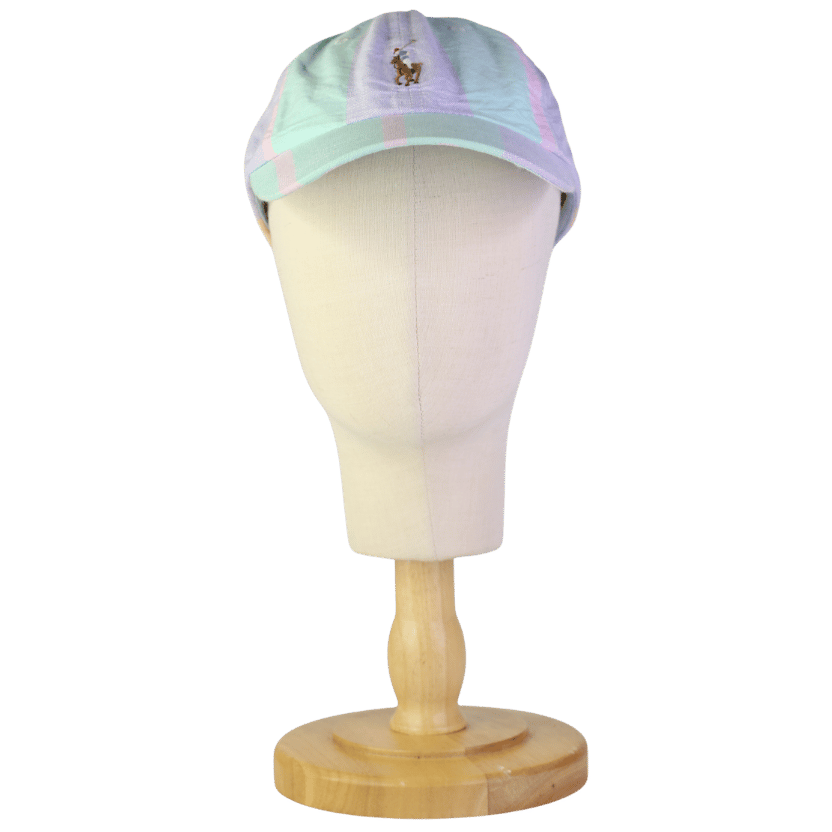 Polo Ralph Lauren Multicoloured Colour Block Oxford Cap One Size