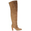 Sezane Brown Anaelle Thigh High Boots UK 8 EU 41 👠
