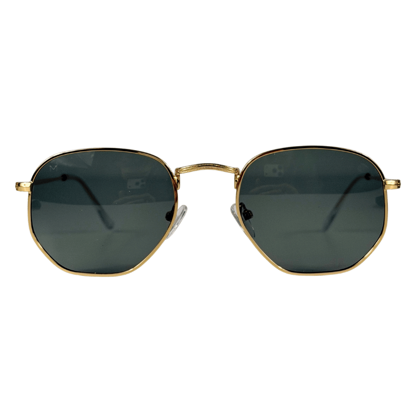 MELLER Eyasi Gold/olive Polarised Anti-scratch Sunglasses In Case/box
