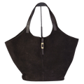 REISS Brown Lyra Leather Tote Bag