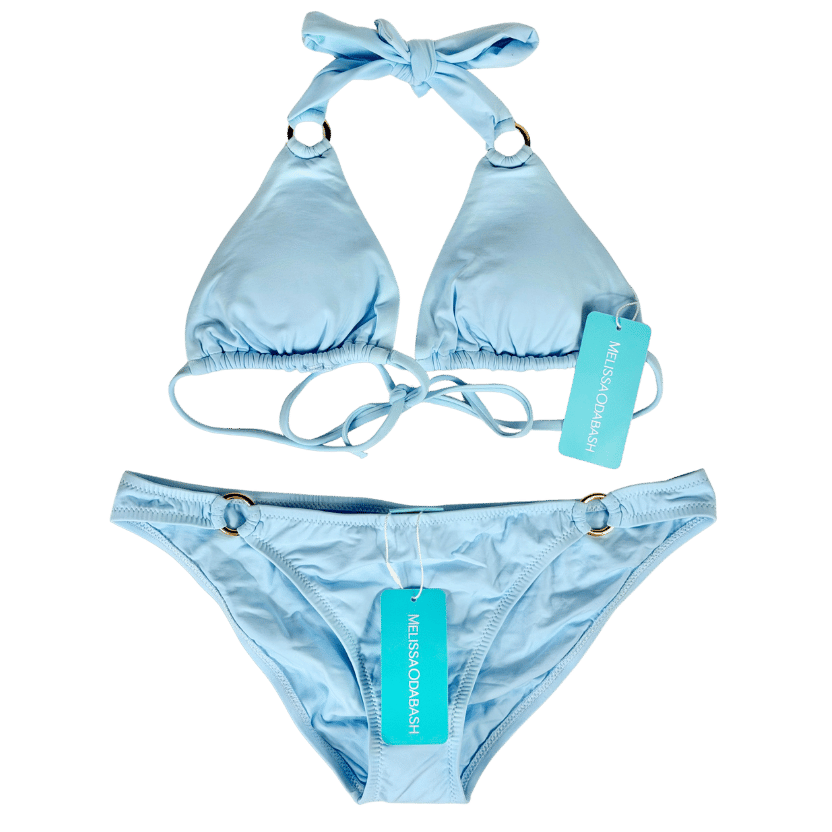 Melissa Odabash Blue Caracas Bikini UK 14