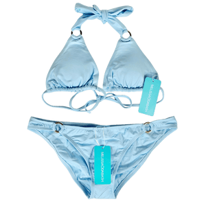 Melissa Odabash Blue Caracas Bikini UK 14