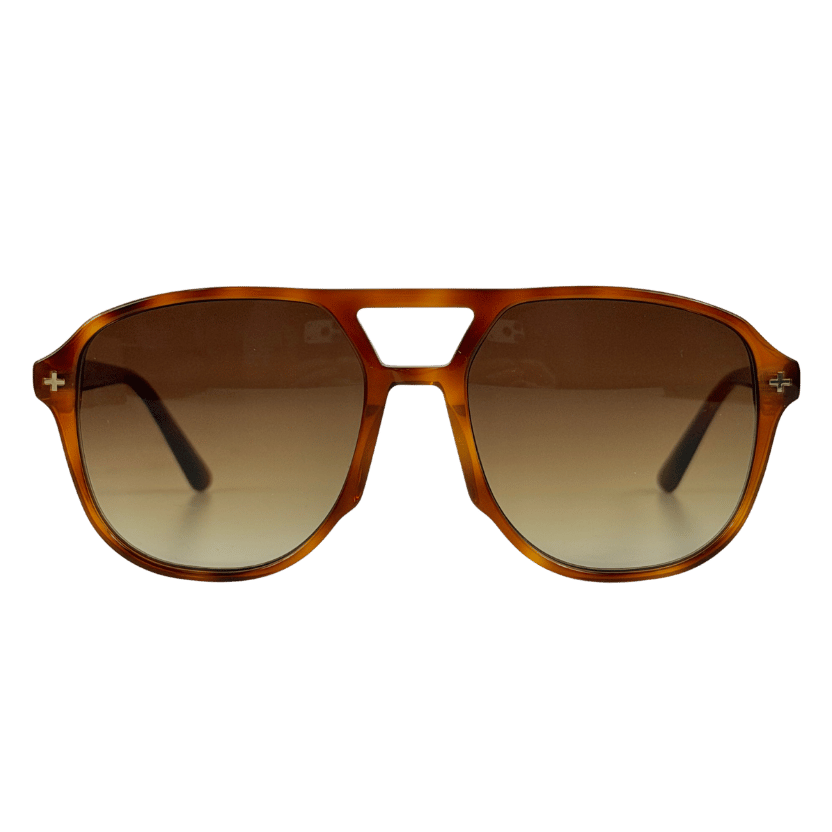 ME+EM Brown Aviator Sunglasses 101896 55 18 150 One Size