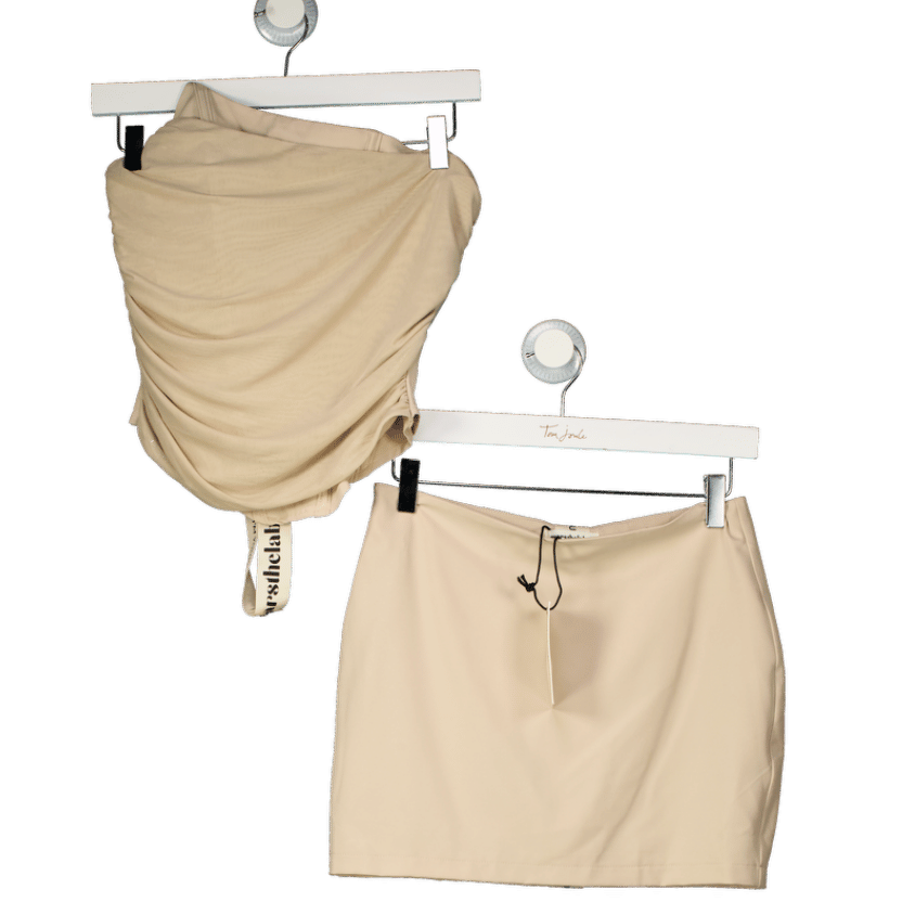 Mars the Label Beige Stone Two Piece UK 8