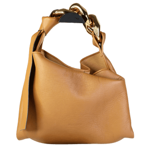 J.W. Anderson Brown Small Chain-strap Leather Shoulder Bag