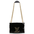 Louis Vuitton Black Louise Patent Leather Crossbody Bag
