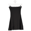 Oh Polly Black Bandeau Jersey Mini Dress UK 8