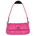 KURT GEIGER Hot Pink Terry Pickle Shoulder Bag One Size